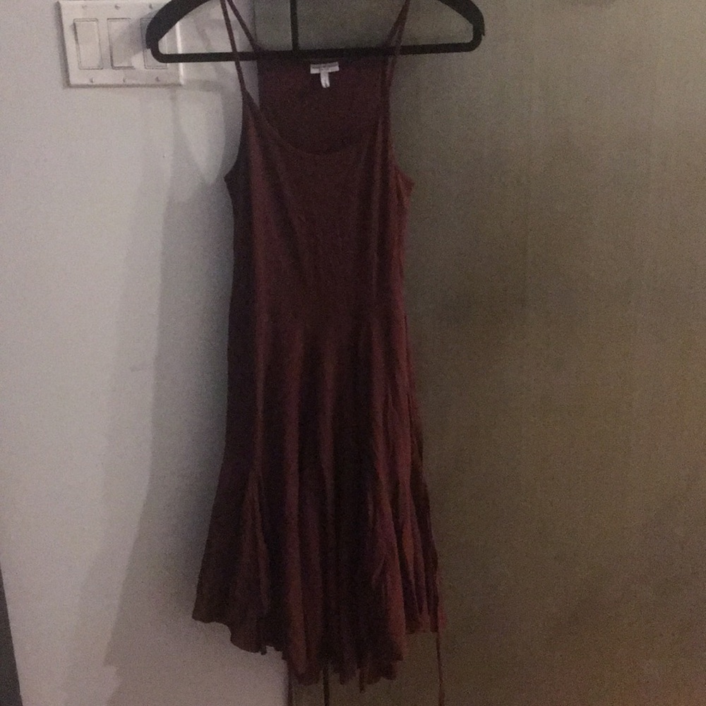 Burgundy morgan le fay dress